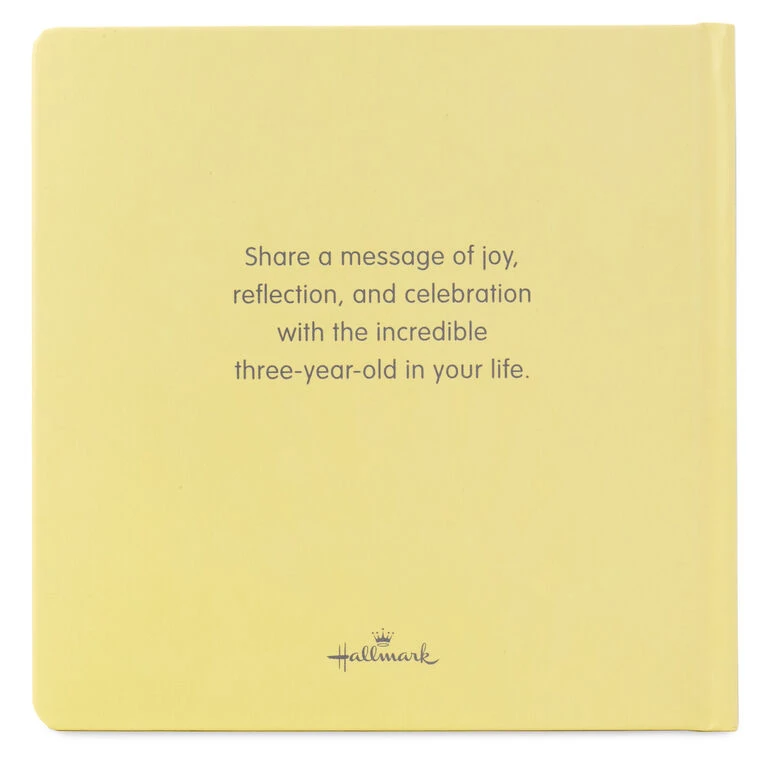 Hallmark Three Is Awesome! Birthday Book 3 Hallmark Three Is Awesome! Birthday Book - Image 2
