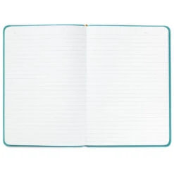 Hallmark Turquoise Faux Leather Notebook With Pen -Hallmark Turquoise Faux Leather Notebook With Pen 1HWJ7041 04