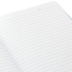 Hallmark Turquoise Faux Leather Notebook With Pen -Hallmark Turquoise Faux Leather Notebook With Pen 1HWJ7041 07