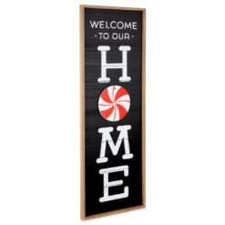 Hallmark Welcome Home Front Porch Sign With Seasonal Decorations, 16.5x47.25 -Hallmark Welcome Home Front Porch Decor With Seasonal Decorations 1SNN1083 03