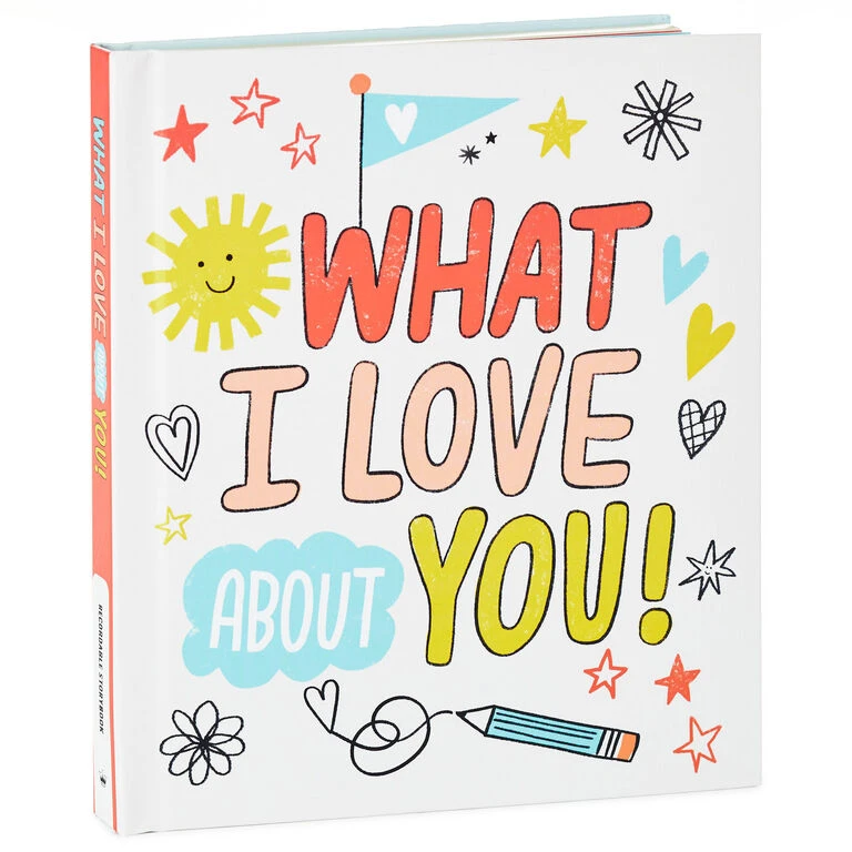 Hallmark What I Love About You! A Color-Your-Own Recordable Storybook 3 Hallmark What I Love About You! A Color-Your-Own Recordable Storybook