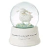 Hallmark Little Lamb Musical Snow Globe 1 Hallmark Little Lamb Musical Snow Globe -Hallmark White Lamb in Flowers and Grass Water Globe 1BBY4723 01