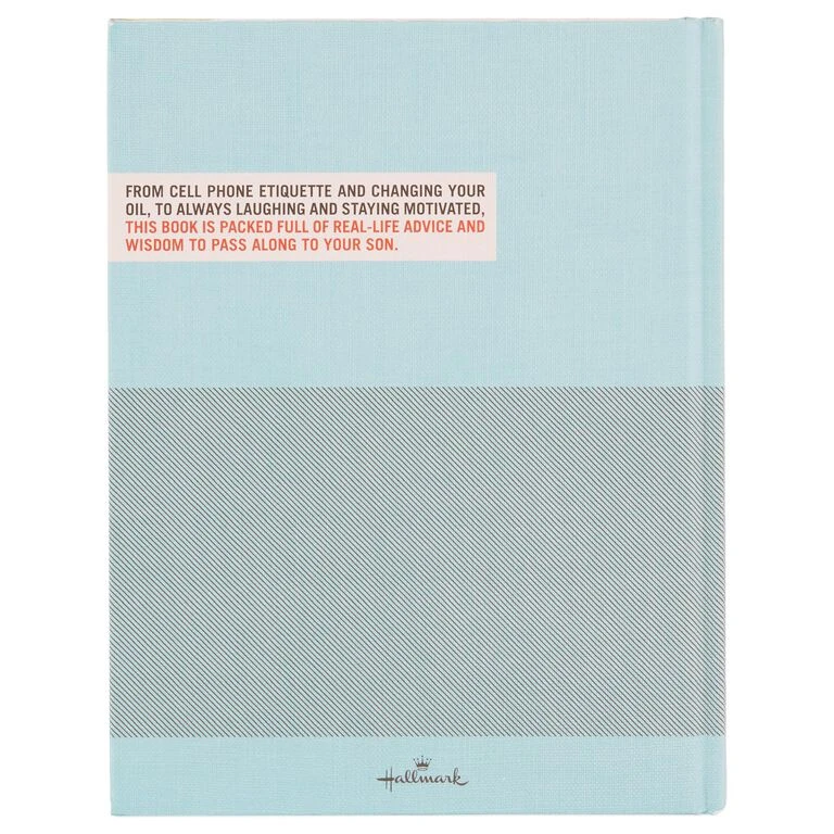 Hallmark Advice For My Son Gift Book 4 Hallmark Advice For My Son Gift Book - Image 2